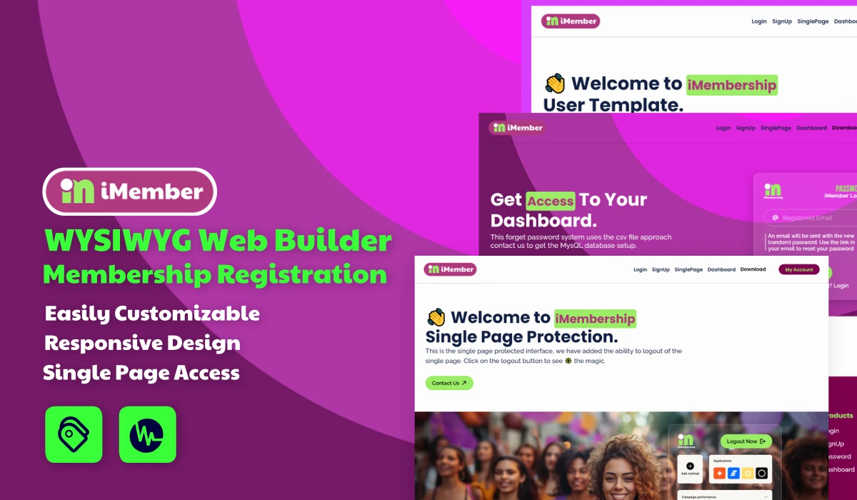 iMembership Template