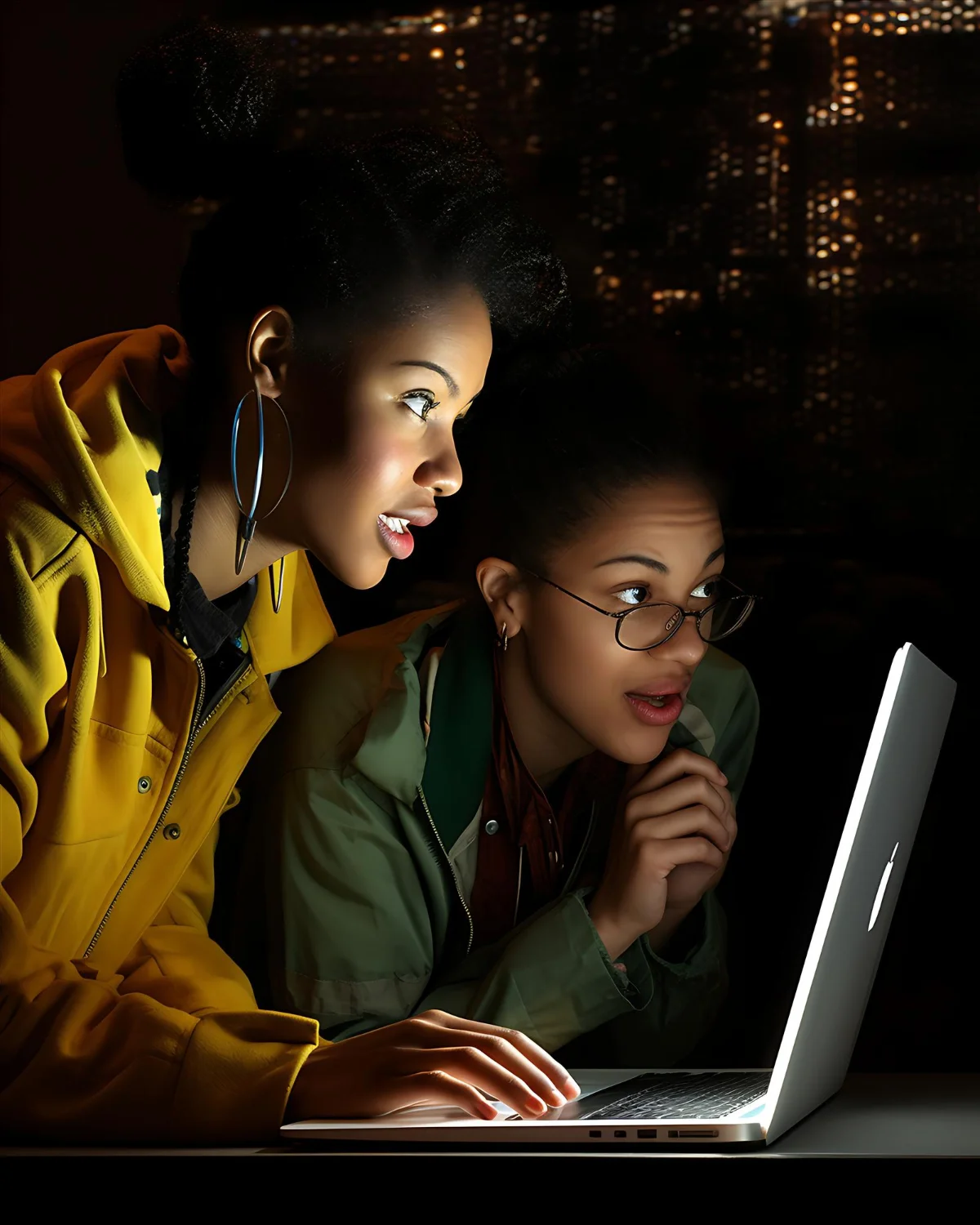 Card slider background image